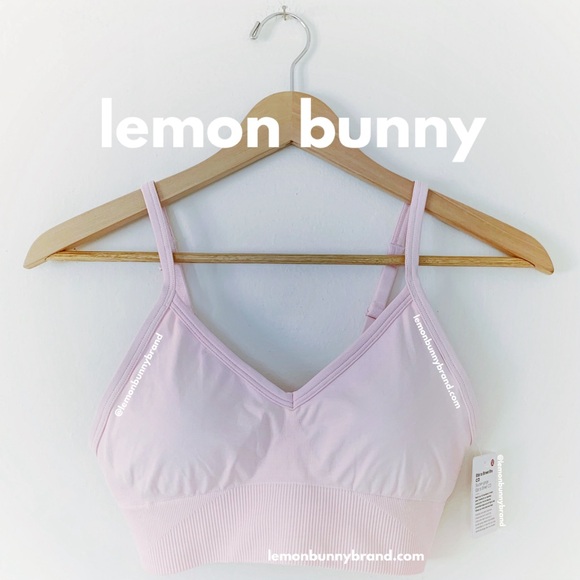 lululemon Ebb To Street Bra in Strawberry Milkshake Pink Size 4 Brand New NWT